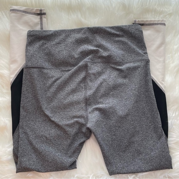 RBX: Sporty Color Block Full Length Workout Athletic Gym Tight Leggings Sz S 241 - Picture 4 of 6